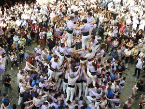 Fires de Sant Narc&iacute;s 2022. Diada castellera amb Marrecs de salt, Minyons de Terrassa i Capgrossos de Matar&oacute;