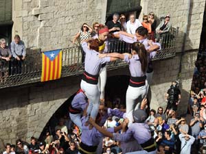Fires de Sant Narc&iacute;s 2022. Diada castellera amb Marrecs de salt, Minyons de Terrassa i Capgrossos de Matar&oacute;