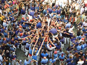Fires de Sant Narc&iacute;s 2022. Diada castellera amb Marrecs de salt, Minyons de Terrassa i Capgrossos de Matar&oacute;