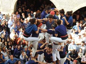 Fires de Sant Narc&iacute;s 2022. Diada castellera amb Marrecs de salt, Minyons de Terrassa i Capgrossos de Matar&oacute;