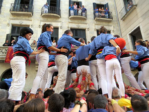 Fires de Sant Narc&iacute;s 2022. Diada castellera amb Marrecs de salt, Minyons de Terrassa i Capgrossos de Matar&oacute;