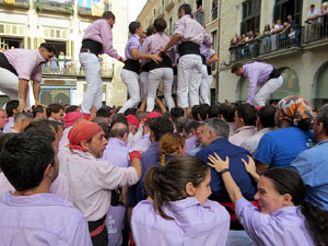 Fires de Sant Narc&iacute;s 2022. Diada castellera amb Marrecs de salt, Minyons de Terrassa i Capgrossos de Matar&oacute;