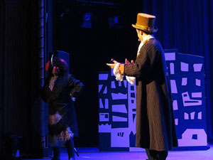 Representaci&oacute; de 'La mosca d'en Quim' per la Fal&middot;lera Gironina