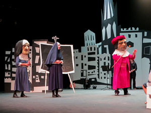 Representaci&oacute; de 'La mosca d'en Quim' per la Fal&middot;lera Gironina