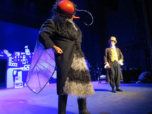 Representaci&oacute; de 'La mosca d'en Quim' per la Fal&middot;lera Gironina