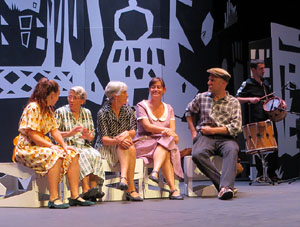 Representaci&oacute; de 'La mosca d'en Quim' per la Fal&middot;lera Gironina