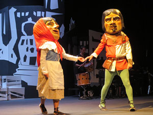 Representaci&oacute; de 'La mosca d'en Quim' per la Fal&middot;lera Gironina