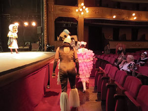 Representaci&oacute; de 'La mosca d'en Quim' per la Fal&middot;lera Gironina