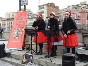 Nadal 2022. Girona Christmas Swing. Actuació de The Lolita's Sisters