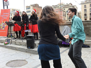 Nadal 2022. Girona Christmas Swing. Actuació de The Lolita's Sisters