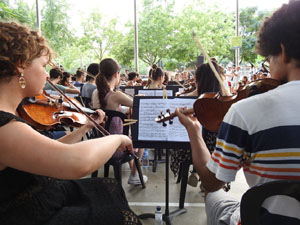 Festival Notes al parc 2022. Jove Orquestra de les Comarques Gironines