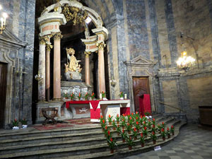 Temps de Flors 2022. Basílica de Sant Feliu. Capella de Sant Narcís