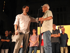 Última concentració dels dilluns a la plaça del Vi