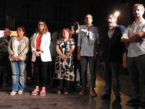 Última concentració dels dilluns a la plaça del Vi