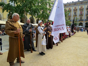 XIV Festa Reviu els Setges Napoleònics de Girona. Actes a la plaça de la Independència