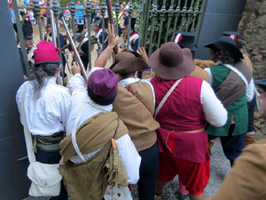 XIV Festa Reviu els Setges Napole&ograve;nics de Girona. Recreaci&oacute; del Gran Dia de Girona