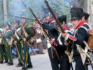 XIV Festa Reviu els Setges Napole&ograve;nics de Girona. Recreaci&oacute; del Gran Dia de Girona