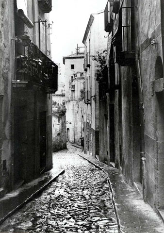 El carrer de Sant Josep. 1970