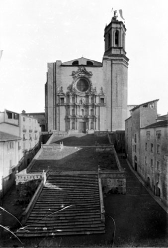 Façana de la Catedral. 1832
