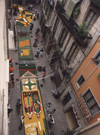 Catifes de Corpus a la Cort Reial. 1994