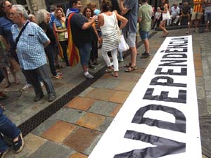 Diada Nacional 2023. Manifestació unitària per la Independència