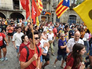 Diada Nacional 2023. Manifestació unitària per la Independència