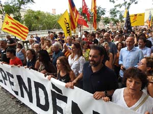 Diada Nacional 2023. Manifestació unitària per la Independència