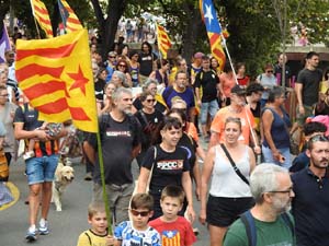 Diada Nacional 2023. Manifestació unitària per la Independència
