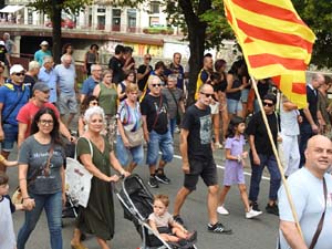 Diada Nacional 2023. Manifestaci&oacute; unit&agrave;ria per la Independ&egrave;ncia