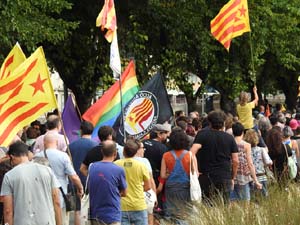 Diada Nacional 2023. Manifestaci&oacute; unit&agrave;ria per la Independ&egrave;ncia
