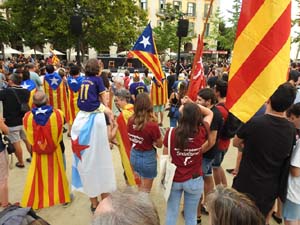 Diada Nacional 2023. Manifestaci&oacute; unit&agrave;ria per la Independ&egrave;ncia