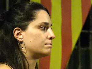 Diada Nacional 2023. XVI Marxa de Torxes de Girona pels carrers del Barri Vell de Girona