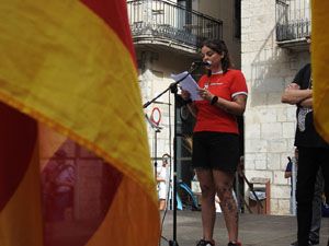 Diada Nacional 2023. Concentraci&oacute; a la pla&ccedil;a del Vi