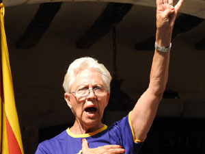 Diada Nacional 2023. Concentraci&oacute; a la pla&ccedil;a del Vi