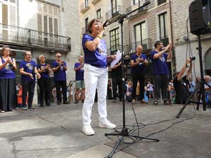 Diada Nacional 2023. Concentraci&oacute; a la pla&ccedil;a del Vi