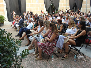 Festival Fitag 2023. Inauguració al pati de la Casa de Cultura de Girona