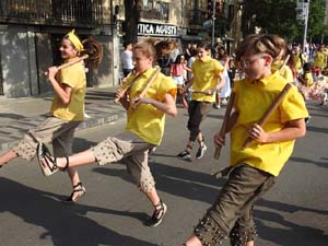 Cercavila de la Flama del Canigó 2023 fins la plaça del Vi