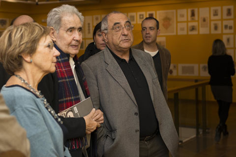 Inauguració de l'exposició 'Els Germans Busquets. Un univers compartit' al Museu d'Art de Girona. 2016