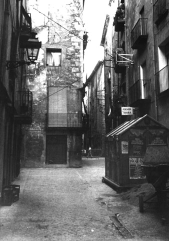 El carrer de les Peixateries. 1987