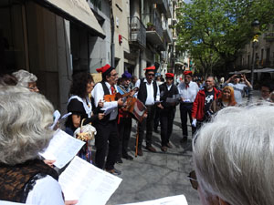 Setmana Santa 2023 a Girona.  Cantada de Caramelles
