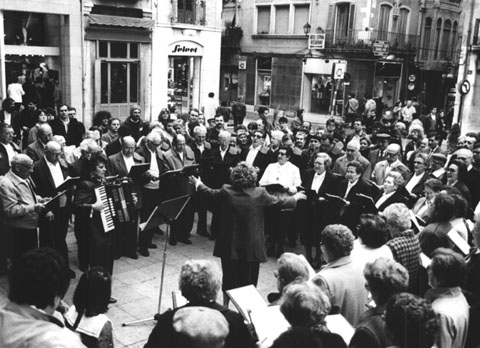 Cantada de Caramelles a Figueres. 1988