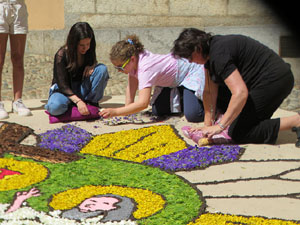 La Diada de Corpus 2024. Les catifes