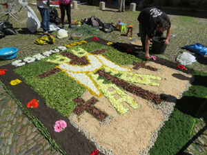 La Diada de Corpus 2024. Les catifes