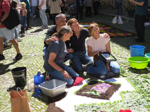 La Diada de Corpus 2024. Les catifes