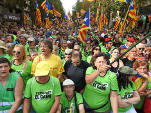 Diada Nacional 2024. Manifestació unitària per la Independència