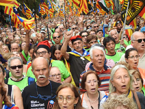 Diada Nacional 2024. Manifestaci&oacute; unit&agrave;ria per la Independ&egrave;ncia