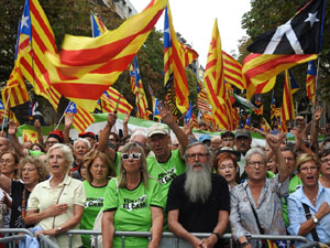 Diada Nacional 2024. Manifestaci&oacute; unit&agrave;ria per la Independ&egrave;ncia