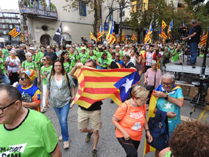 Diada Nacional 2024. Manifestaci&oacute; unit&agrave;ria per la Independ&egrave;ncia