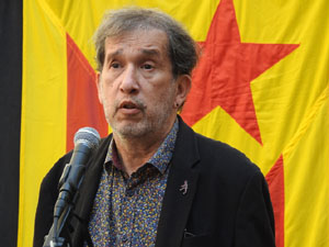 Diada Nacional 2024. Concentració a la plaça del Vi, lectura del manifest i cant de Els Segadors