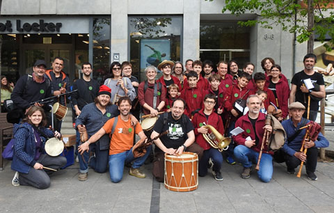 Foto de grup dels participants a la II Trobada de Sacaires - Memorial Felip Giron&egrave;s